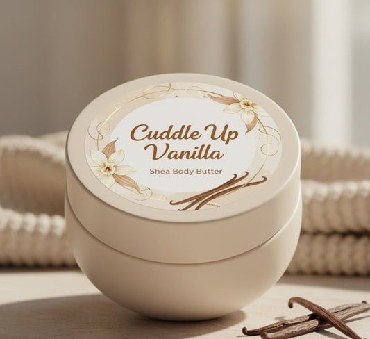 8oz Cuddle Up Vanilla Shea Butter