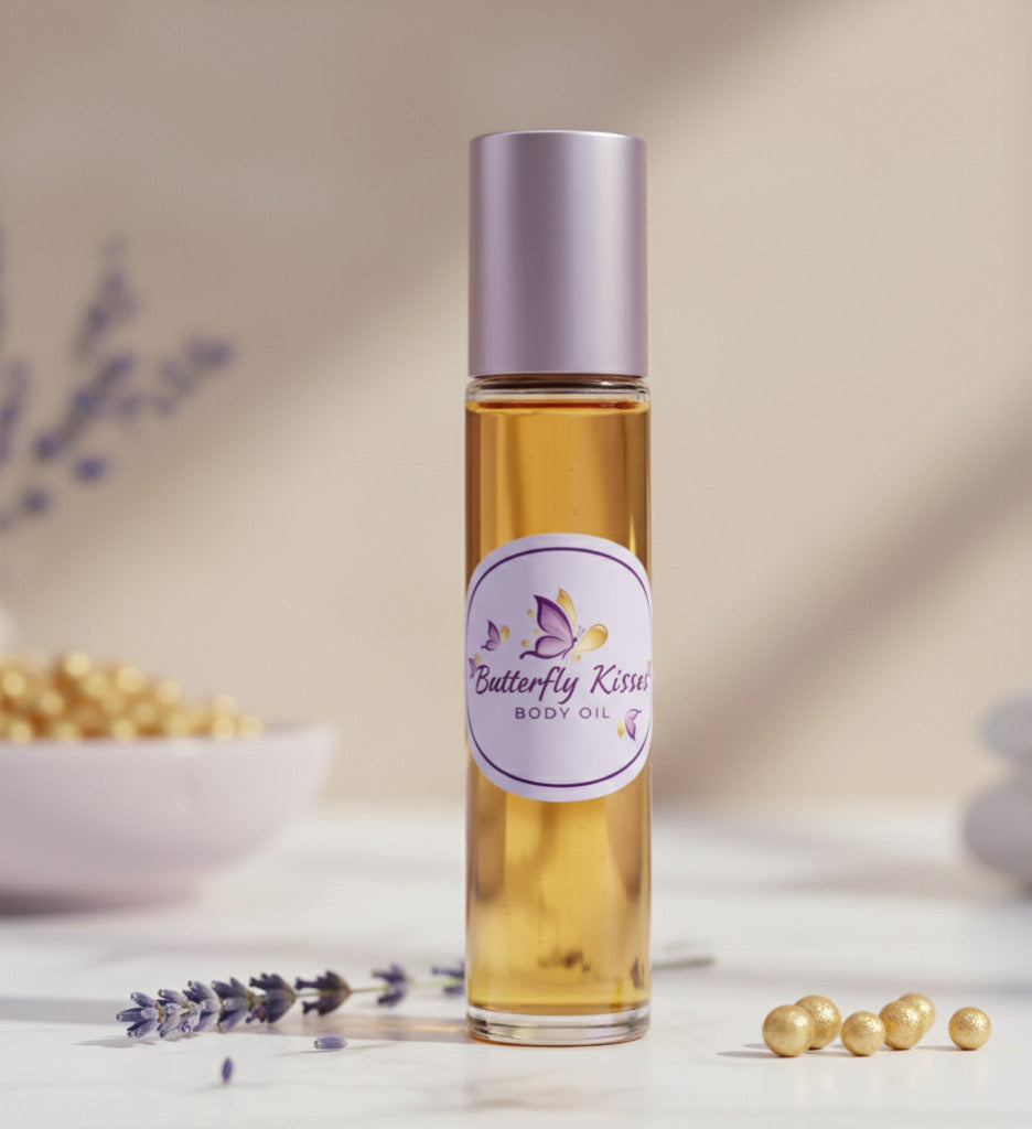 1oz Butterfly Kisses Body Oil