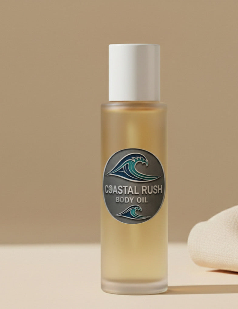 1/3oz Men’s Coastal Rush Body Oil