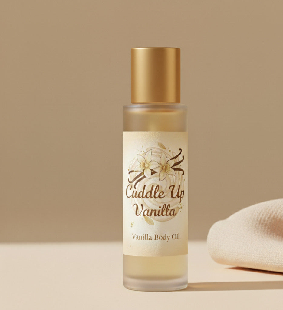 1/3oz Cuddle Up Vanilla Body Oil