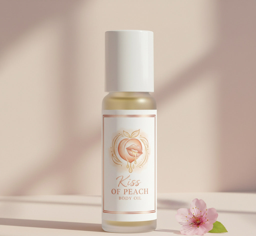 1/3oz Kiss Of Peach Body Oil