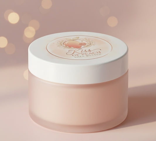 8oz Kiss of Peach Shea Butter