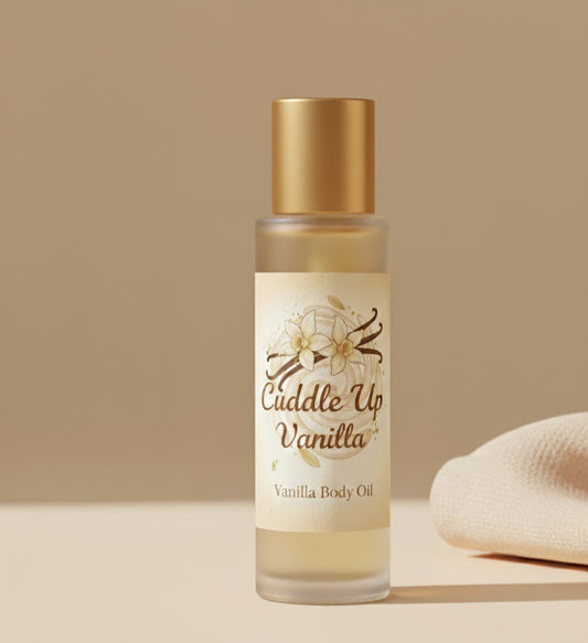 1/3oz Cuddle Up Vanilla Body Oil