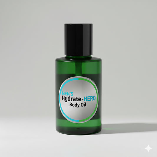 1/3 Men’s Hydrate-HERO Body Oil